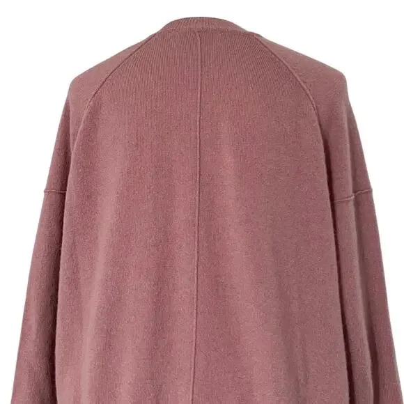 Design History Women's Pink Drop Shoulder Pure Cashmere Sweater Size S - Picture 8 of 9